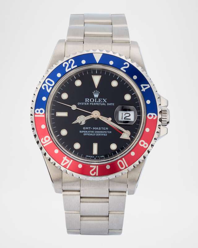 Rolex Stainless Steel GMT-Master 40mm Vintage 1997 Watch